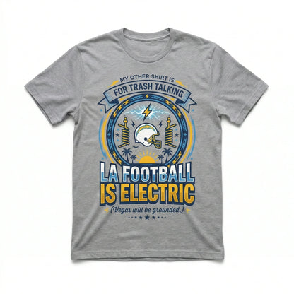 Funny LA Football Rivalry Slogan Apparel | Sunday Tailgate Bolt Fan Gear
