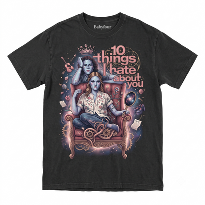 Retro 90s Romantic Comedy Movie Scene Graphic Tee, Vintage Aesthetic Film Fan Gift Unisex T-Shirt