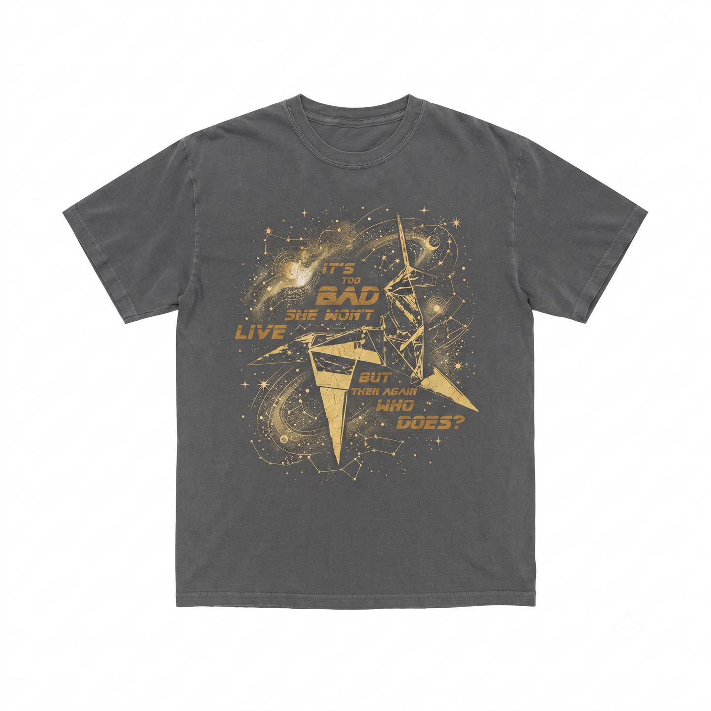 Blade Runner Inspired Origami Unicorn Sci-Fi Movie Graphic Unisex T-shirt