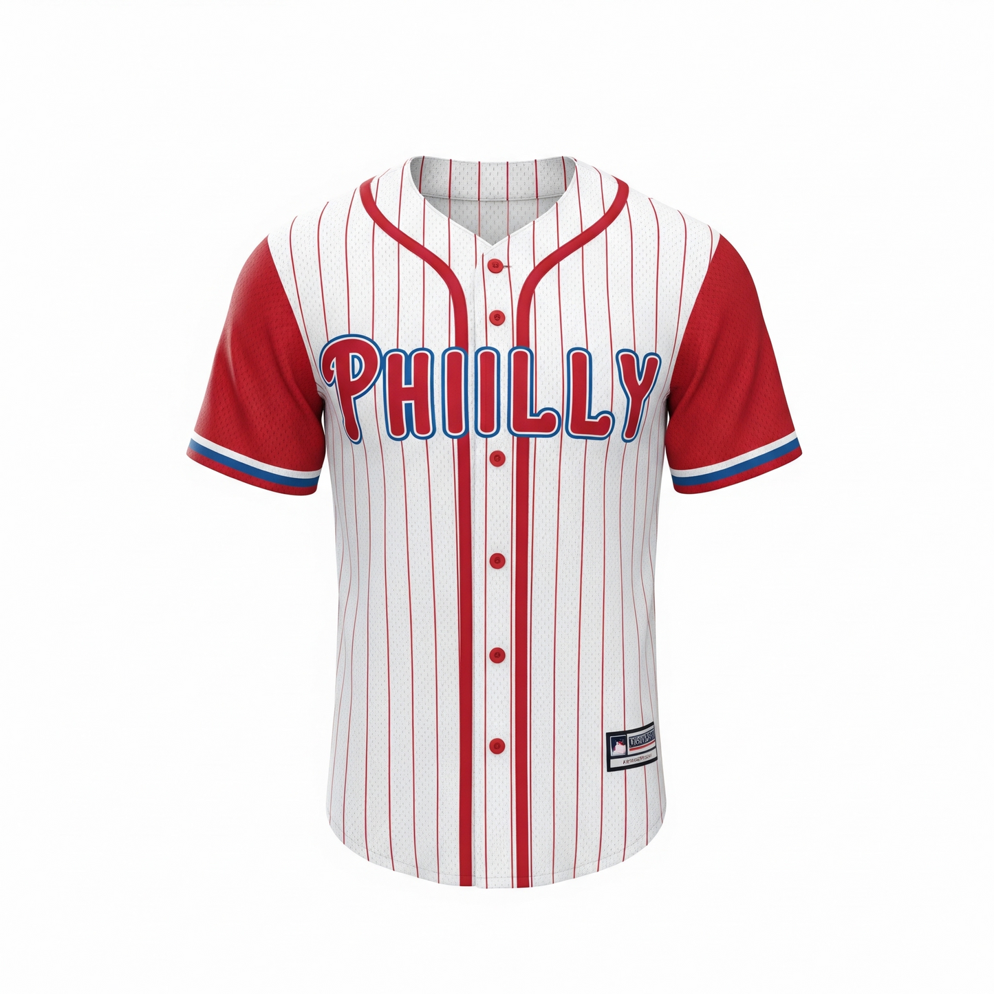 Philadelphia Baseball Jersey Heritage Classic Short Sleeve Button-Up - Men's & Women's Apparel