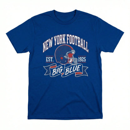 Classic New York Football Fan Gear - Big Blue Tailgate T-Shirt, Hoodie, Tank Top, Long Sleeve, Sweatshirt