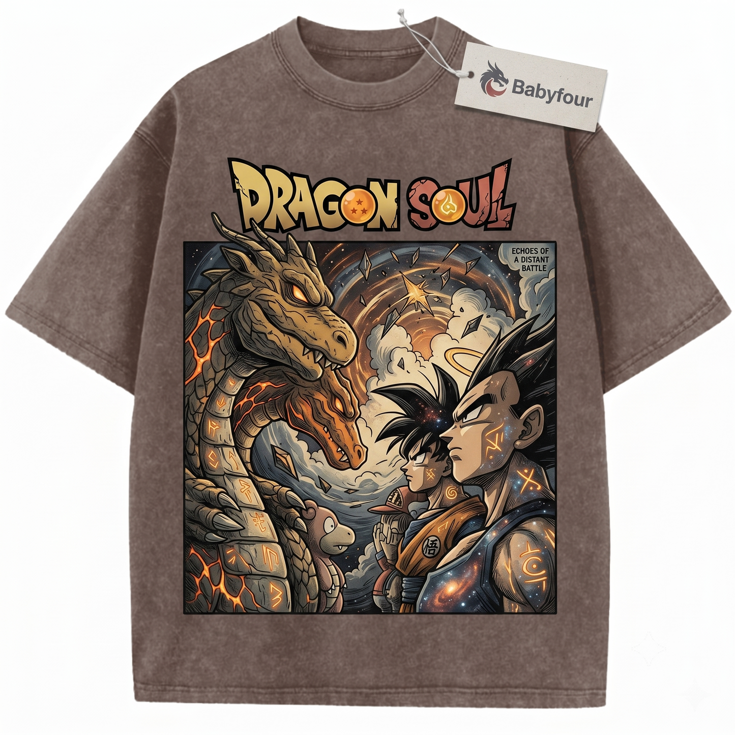 Retro Saiyan Warrior Anime Vintage Graphic Tee - Japanese Manga Aesthetic Casual Unisex T-shirt