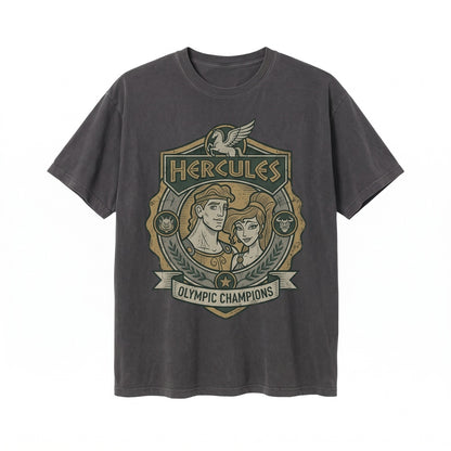 Vintage Hercules Megara 1997 World Tour Graphic 90s Cotton Apparel Top Unisex TShirt