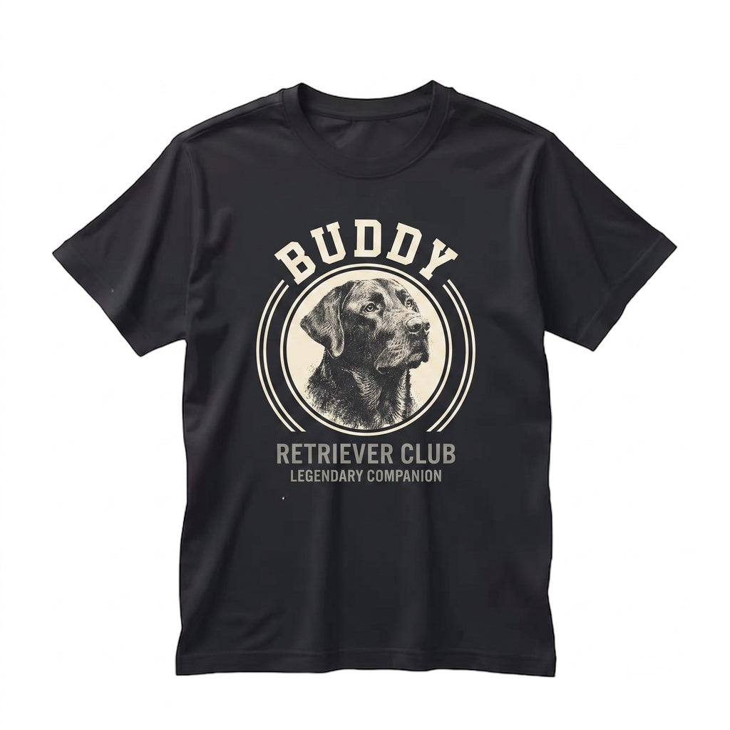 Custom Dog Mom Photo Gift, Personalized Vintage Cat Dad Memorial Portrait Unisex TShirt