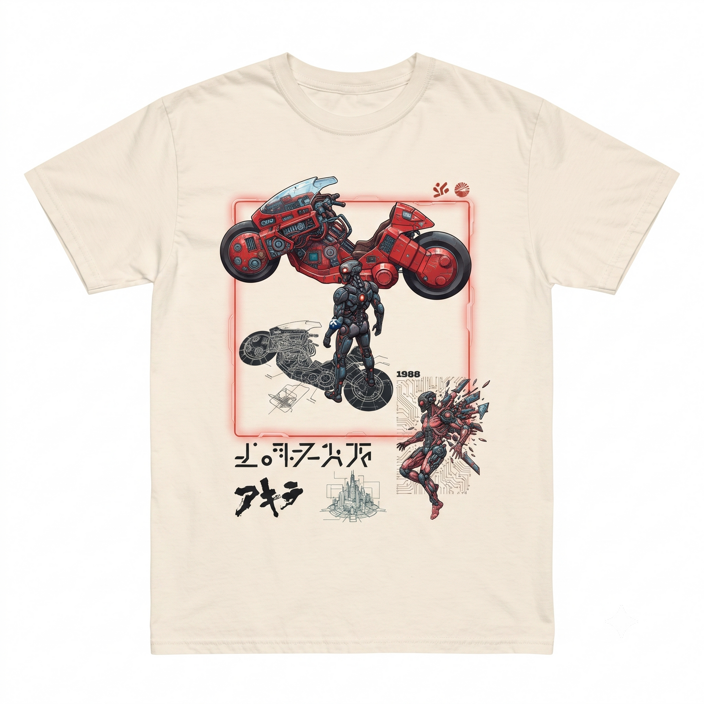 Vintage Anime Neo Tokyo Futuristic Cyberpunk Graphic Tee, Retro Manga Streetwear Shirt, Unisex T-shirt