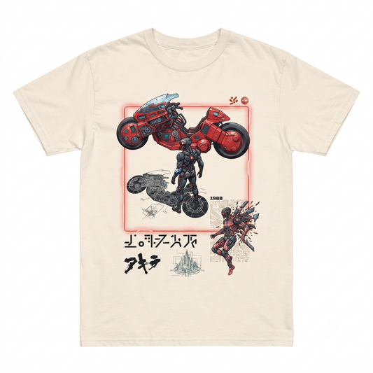 Vintage Anime Neo Tokyo Futuristic Cyberpunk Graphic Tee, Retro Manga Streetwear Shirt, Unisex T-shirt