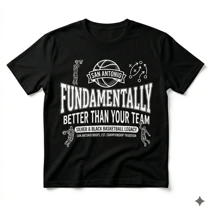 San Antonio Extraterrestrial Hoops Fan Apparel - Alien Basketball Graphic Shirt