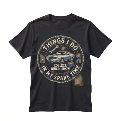 Vintage Diecast Model Car Collector Retro Graphic Apparel Unisex TShirt