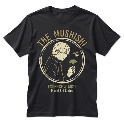 Mushishi Anime Ginko Graphic Print Manga Japanese Spirit Master Top Apparel Unisex TShirt