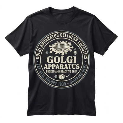Golgi Apparatus Packed And Ready To Ship Vintage Cell Biology Teacher Gift Science Graphic Unisex TShirt