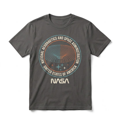 NASA Wormhole Space Nerd Graphic Science Apparel Unisex TShirt