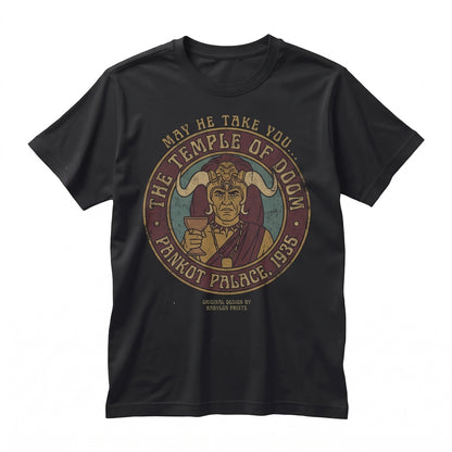Vintage Temple of Doom Archaeology Adventure Theme Park Ride Graphic Fan Gift Unisex TShirt