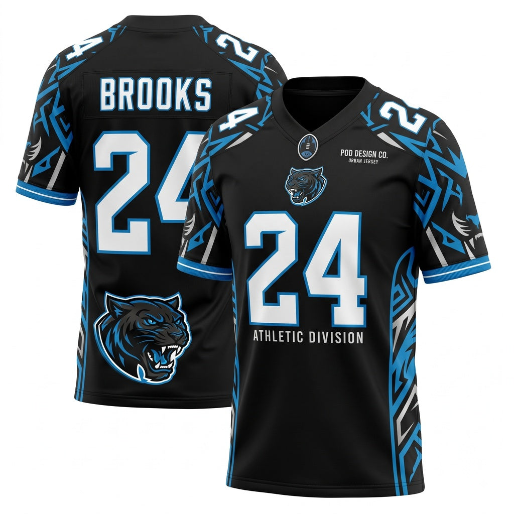 Unisex Lightweight Breathable Stitched Athletic Football Game Day Fan Jersey