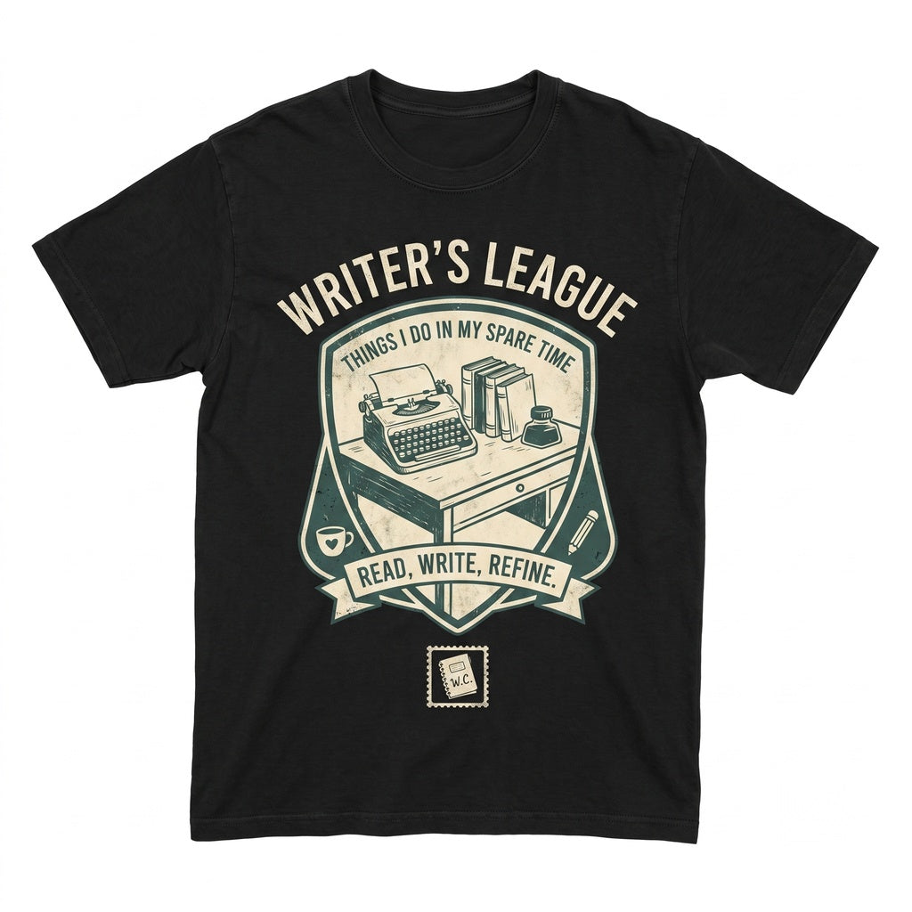 Writers Life Author Gift Funny Writing Book Lover Creative Literary Apparel Unisex TShirt