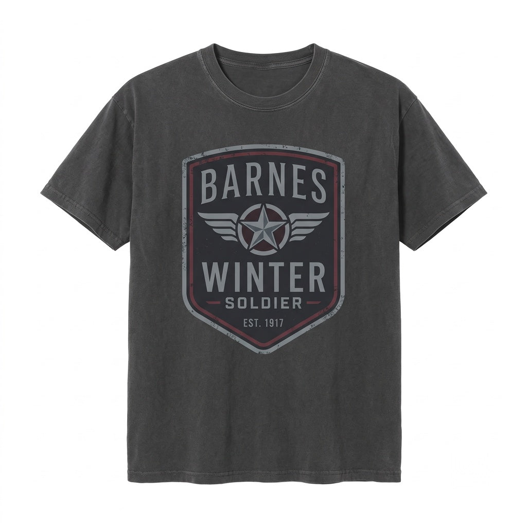 Vintage Bucky Barnes Retro Graphic Comic Character Men Women Apparel Gift Unisex TShirt
