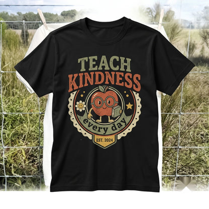 Inspirational Teacher Kindness School Positive Classroom Message Graphic Gift Unisex TShirt