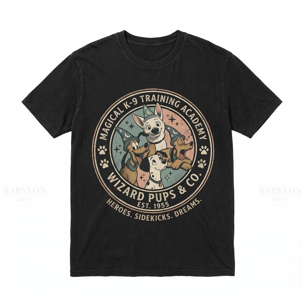 Theme Park Puppies Pluto Bolt 101 Dalmatians Graphic Vacation Sweatshirt Unisex TShirt