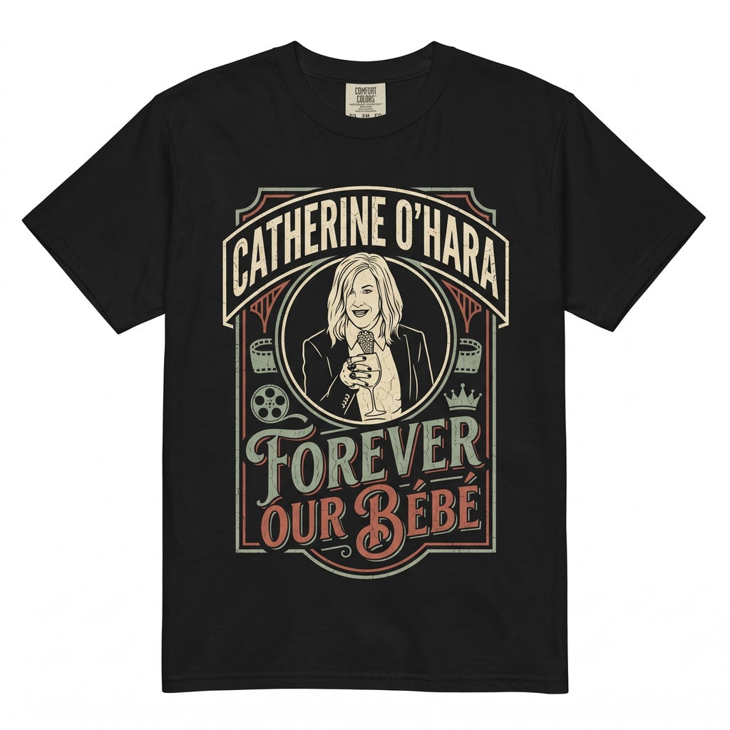 Catherine OHara Forever Our Bebe Moira Rose Homage Retro 90s Bootleg Graphic Unisex TShirt