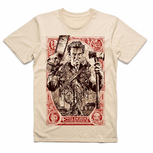 Vintage Retro Horror Movie Cult Film Graphic Tee-Casual Graphic Unisex T-Shirt