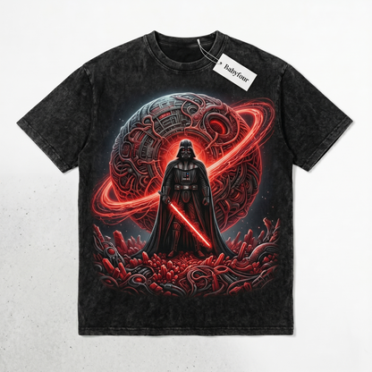 Vintage Galactic Dark Lord Sci-Fi Movie Graphic Unisex T-Shirt