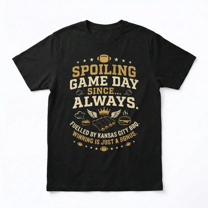 Funny KC Football Slogan Apparel - Building Dynasties Gameday Gear (T-Shirt, Tank Top, Long Sleeve, Sweatshirt, Hoodie)