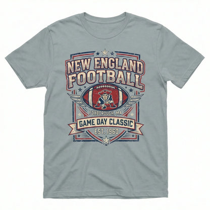 Classic New England Football Fan Game Day Shirt & Hoodie