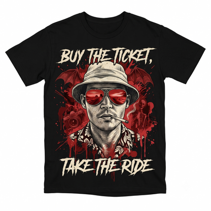 Hunter S Thompson Retro Gonzo Journalism Unisex T-shirt