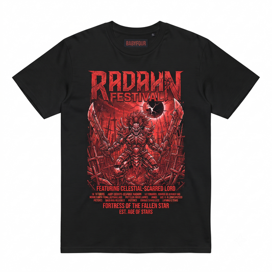 Dark Fantasy General Warrior Graphic Tee - Elden Ring Inspired Unisex T-shirt