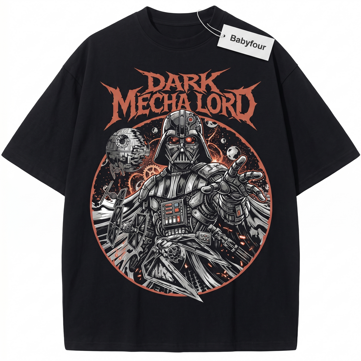 Vintage Dark Lord Sci-Fi Movie Unisex T-Shirt, Retro Galaxy Space Villain Graphic Tee