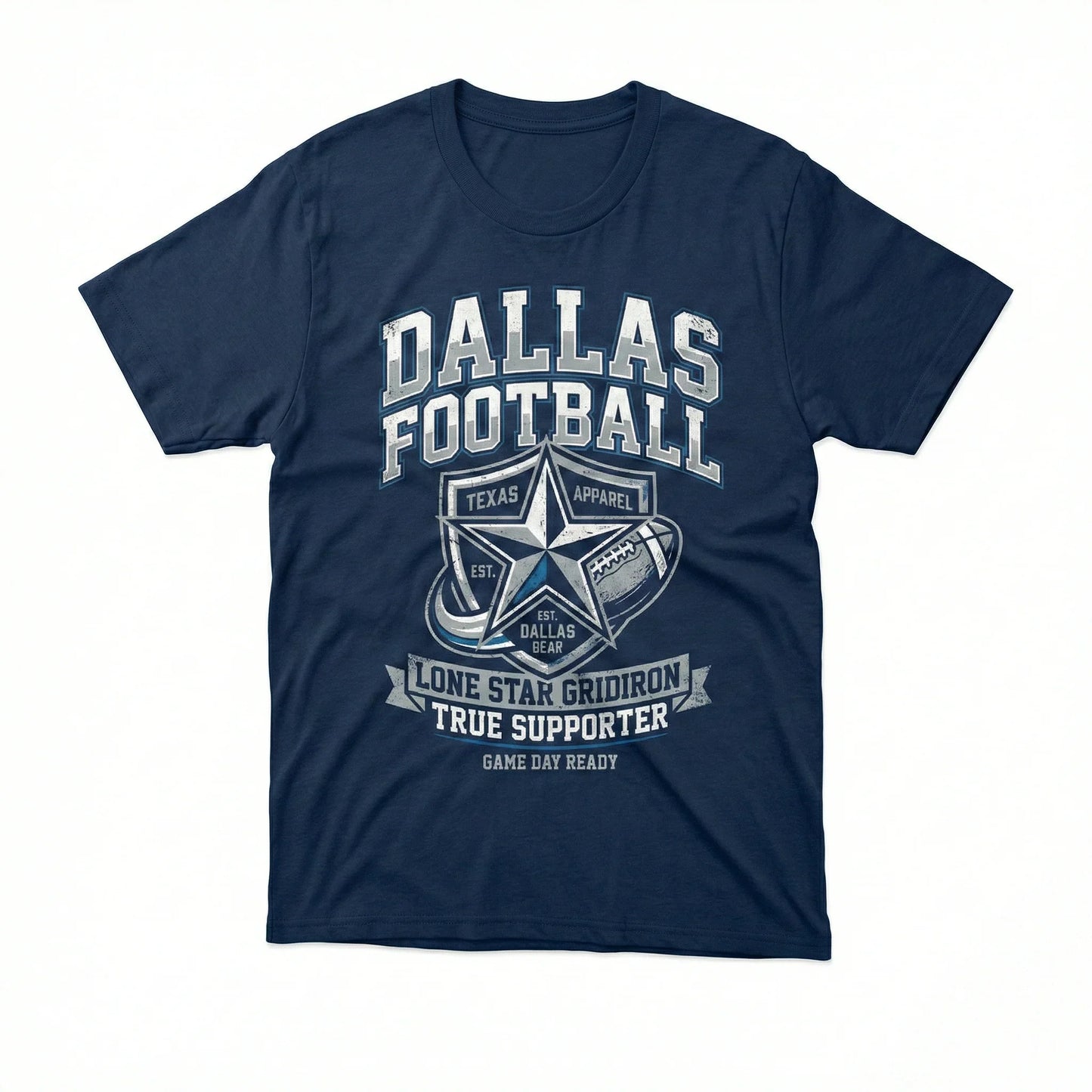 Classic Dallas Football Lone Star Fan Apparel - Game Day Gear