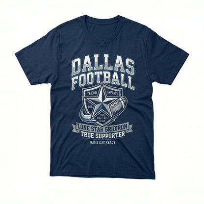 Classic Dallas Football Lone Star Fan Apparel - Game Day Gear