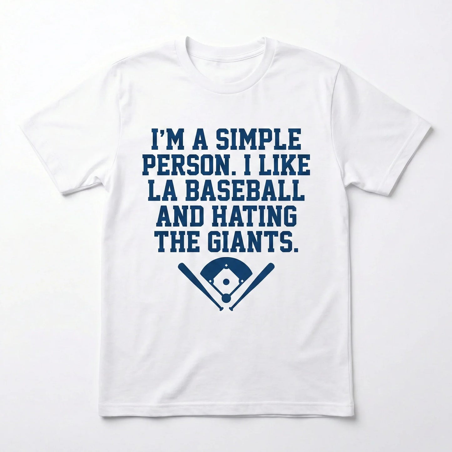 Los Angeles Baseball Funny Rivalry Fan Gear - LA Blue Crew Slogan T-Shirt, Hoodie, Sweatshirt, Tank Top, Long Sleeve