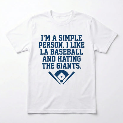 Los Angeles Baseball Funny Rivalry Fan Gear - LA Blue Crew Slogan T-Shirt, Hoodie, Sweatshirt, Tank Top, Long Sleeve