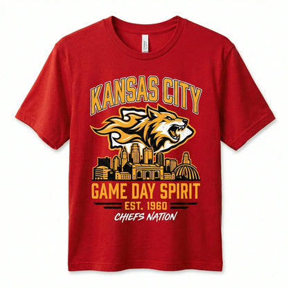 Kansas City Pro Football Fan Apparel - Game Day Graphic T-Shirt, Hoodie & More