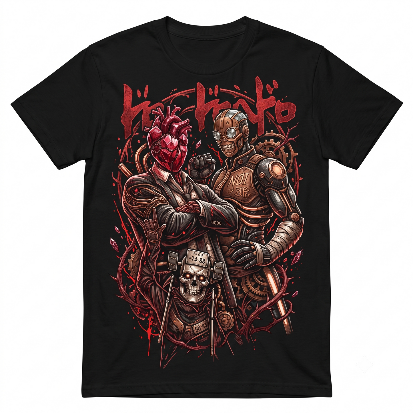 Goth Magic Chaos Gyoza Inspired Graphic Tee Unisex T-shirt