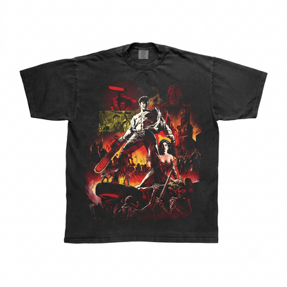 Retro Cult Classic Horror Film Campbell Graphic Tee Vintage Movie Fan Gift Unisex T-Shirt