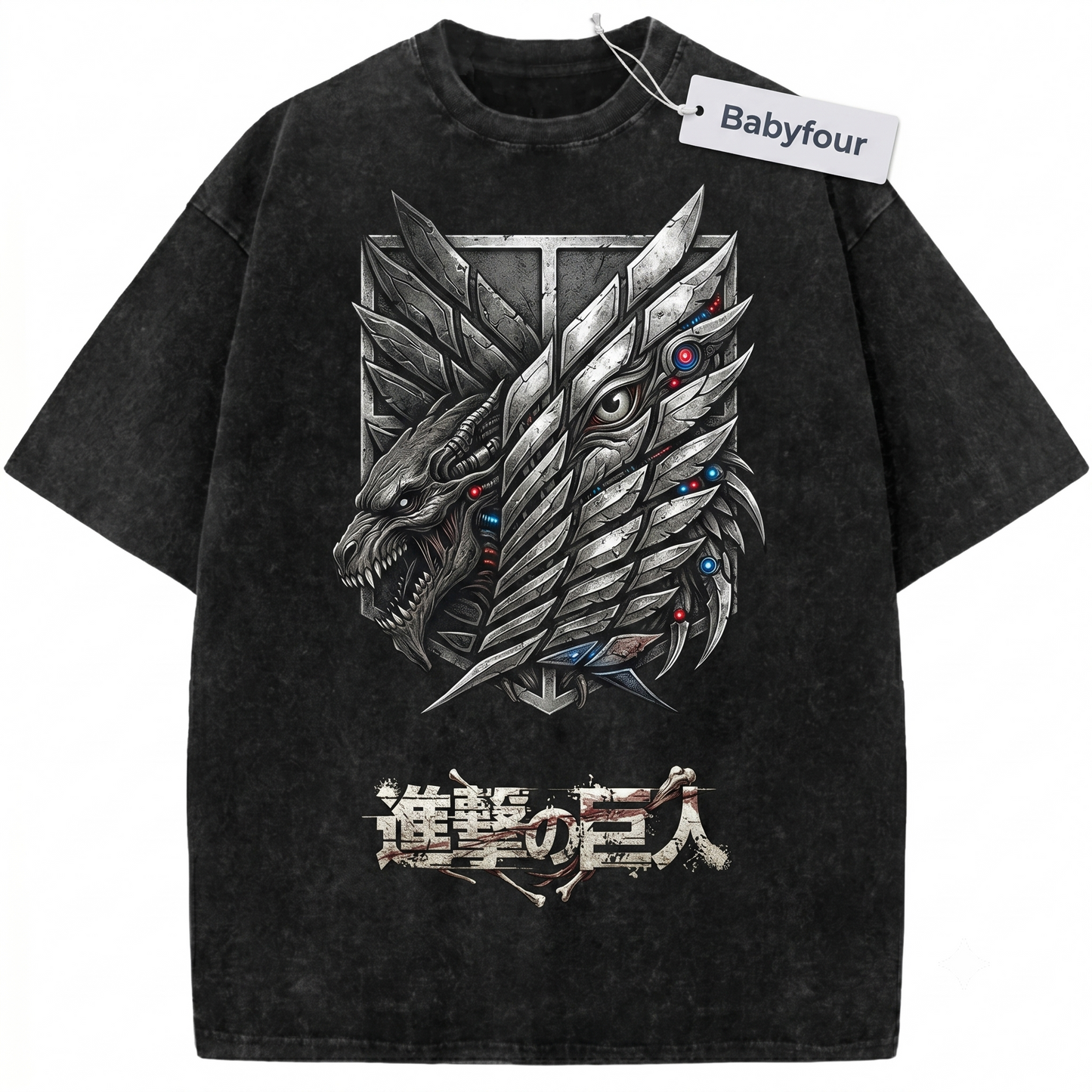 Scouting Legion Wings of Freedom Vintage Graphic Tee - Retro Anime Distressed Unisex T-Shirt