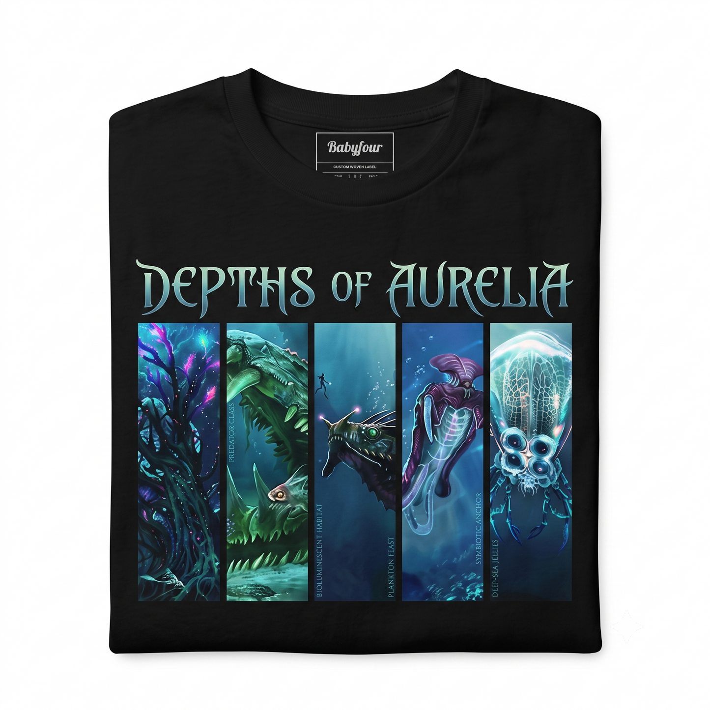 Deep Sea Survival Adventure Game Graphic Tee - Ocean Exploration Gamer Apparel Unisex T-shirt