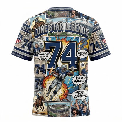 america's team heroic gridiron jersey