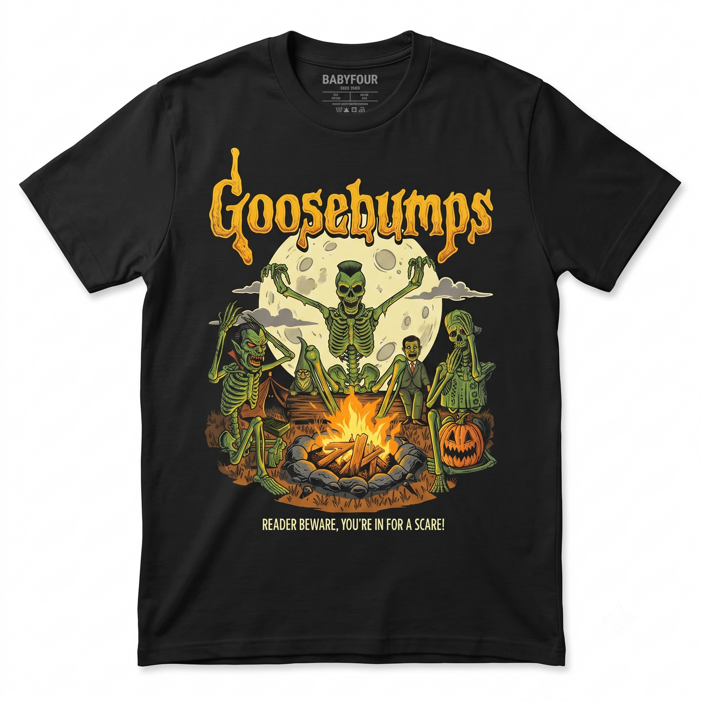 Vintage 90s Horror Camp Book Cover Retro Graphic Unisex T-Shirt
