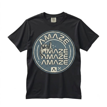 Amaze Rocky Alien Astronaut Funny Outer Space Book Nerd Science Fiction Graphic Gift Unisex TShirt