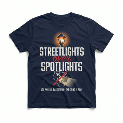 Los Angeles Basketball Funny Rivalry Fan Gear - LA Red And Blue Apparel (T-Shirt, Hoodie, Sweatshirt)