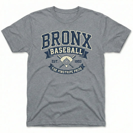 Classic Bronx Baseball Pinstripe Fan Apparel - T-Shirt, Hoodie, Sweatshirt, Long Sleeve, Tank Top
