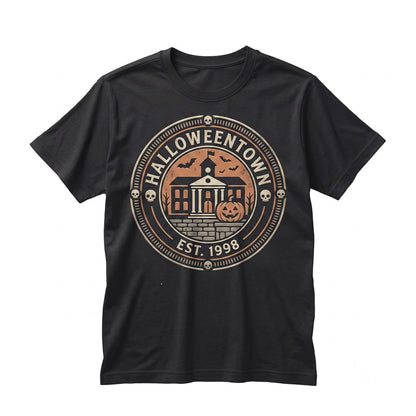 Vintage 90s Retro Spooky Town Est 1988 University Graphic Crewneck Sweatshirt Unisex TShirt