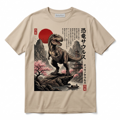 Vintage T-Rex Dino Park Graphic Shirt, Retro 90s Prehistoric Dinosaur Unisex Tshirt