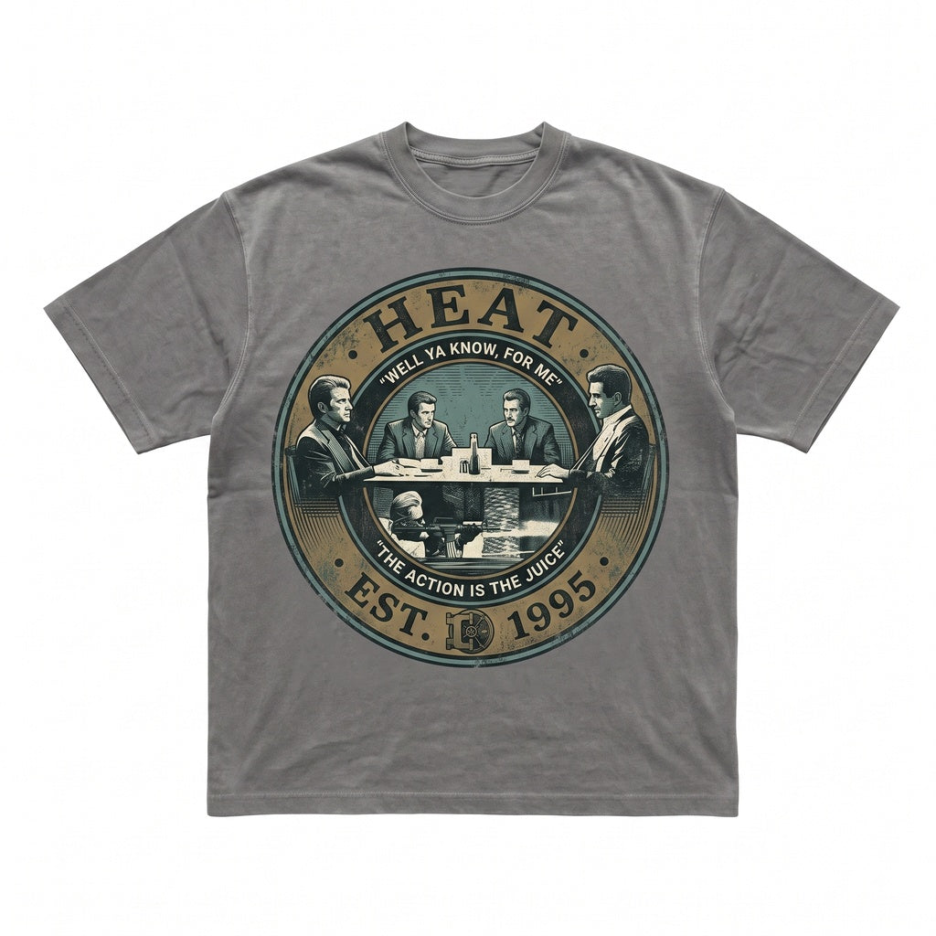 Vintage 90s Crime Film Diner Scene Graphic Cotton Top Unisex TShirt