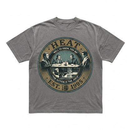 Vintage 90s Crime Film Diner Scene Graphic Cotton Top Unisex TShirt