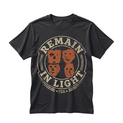 Remain In Light Retro 1980s New Wave Music Album Graphic Unisex TShirt