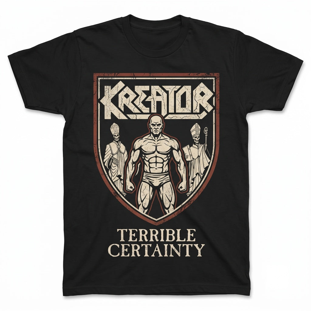 Kreator Terrible Certainty Heavy Metal Band Graphic Apparel Unisex TShirt