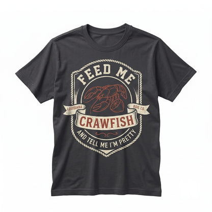 Funny Cajun Crawfish Boil Seafood Lover Coastal Summer Beach Cookout Graphic Unisex TShirt